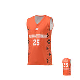 Basketball Jersey Aztec - Orange